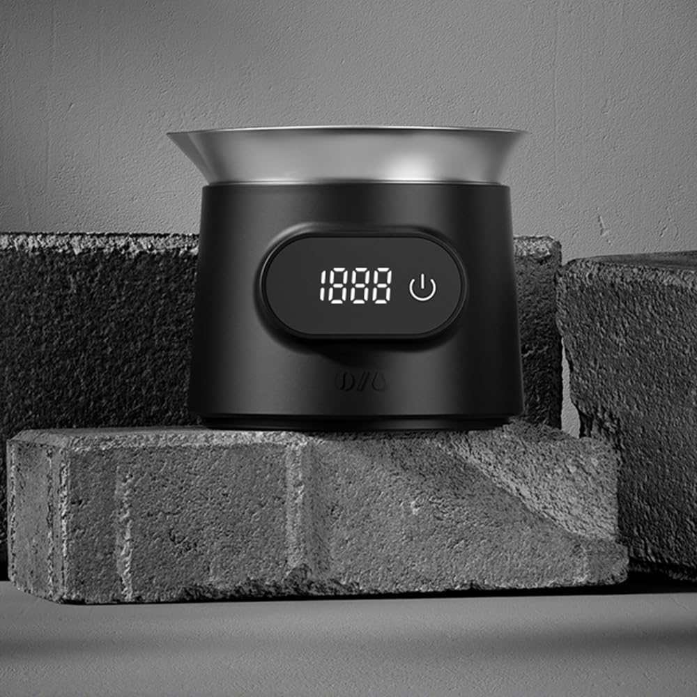 Digital Coffee Scale Coffee Cup with LED Display, Sleek & Precise Coffee Bean Weight Scale
