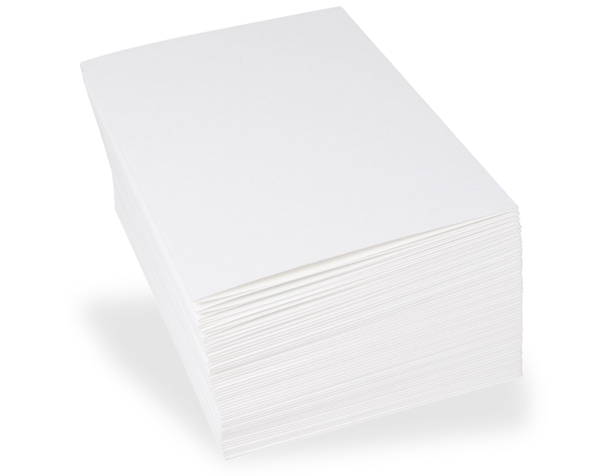 100er Block Leporello, Träger aus Offsetpapier und Fotomaske in Leinen weiß für Bilder im Format 10 x 15 cm, Endlosleporello