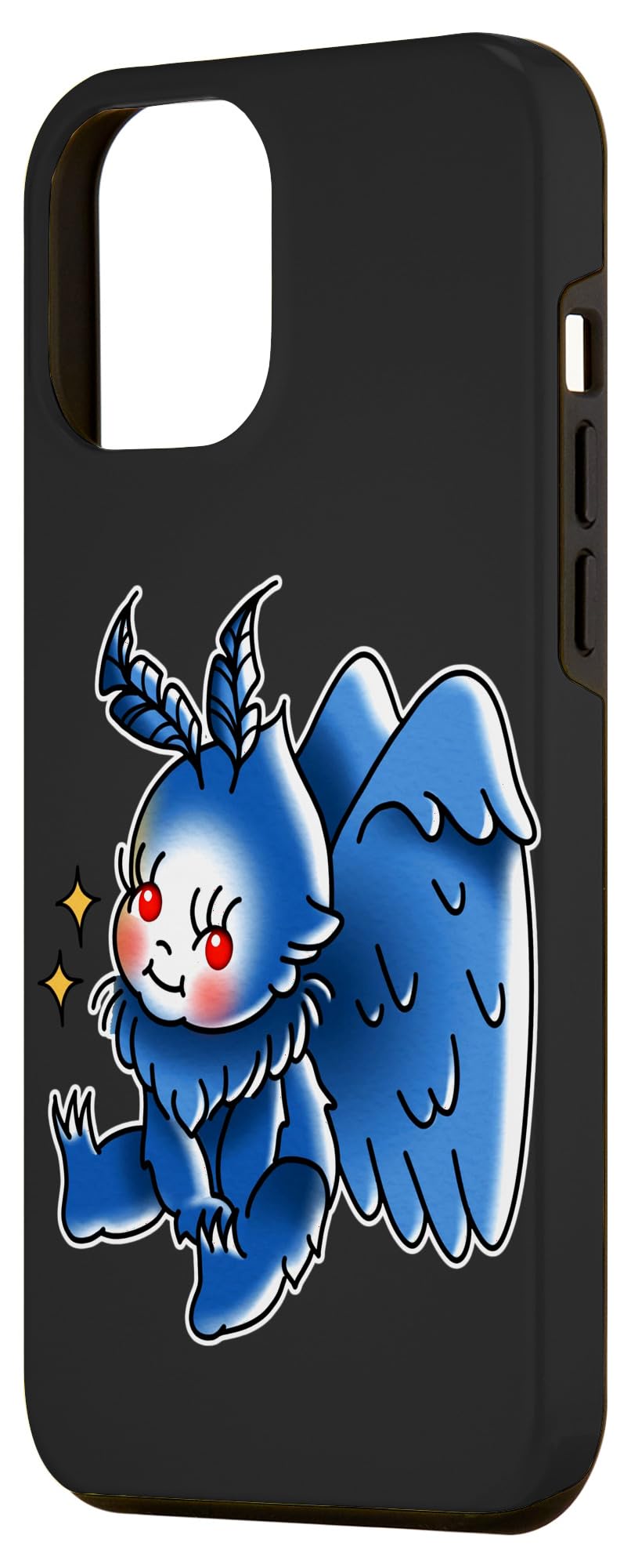 Kewpie Baby Mothman Case for iPhone 14 Plus - Image 2