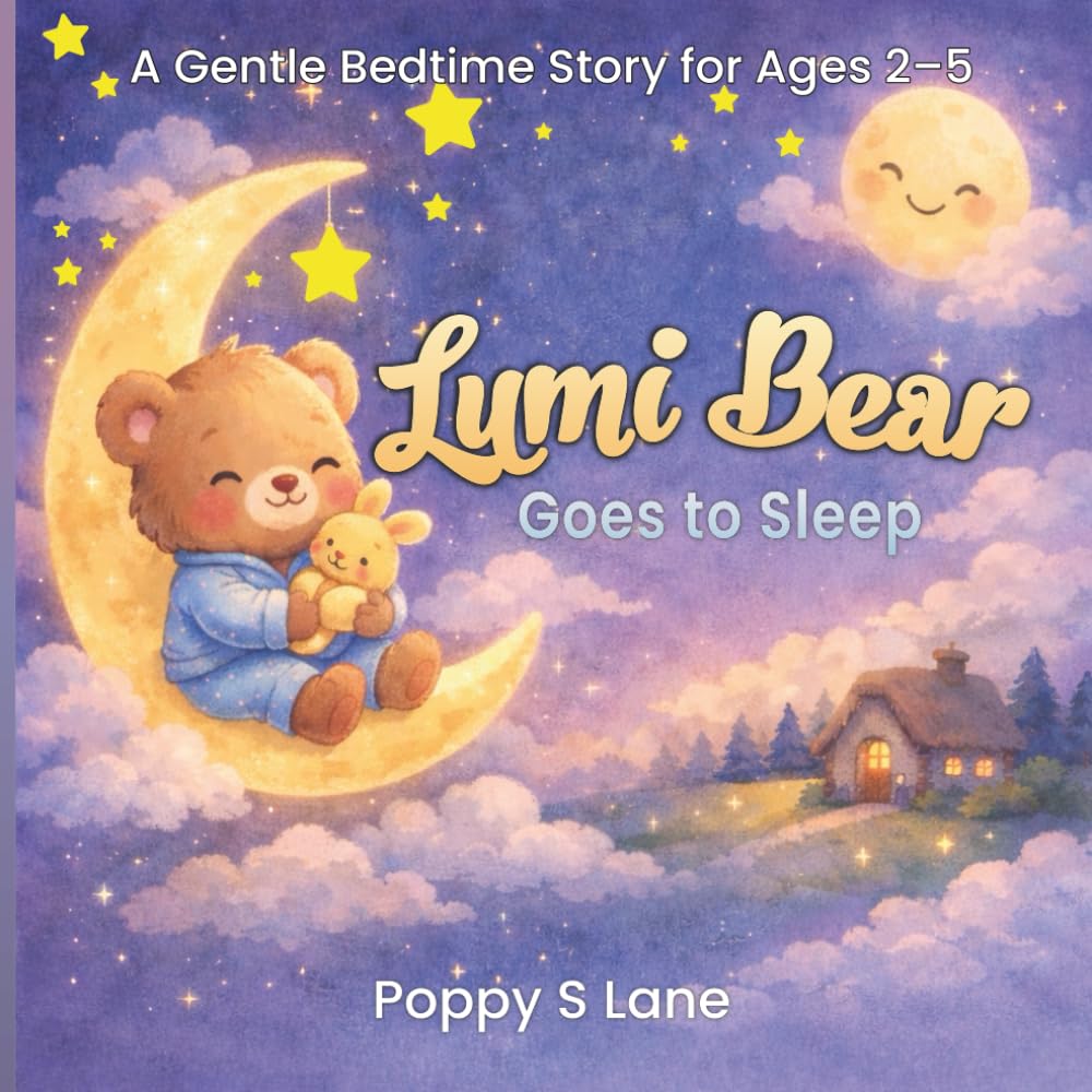 Lumi Bear Goes to Sleep: A Gentle Bedtime Story for Toddlers and Preschoolers | A Calming Rhyming Book for Ages 2–5