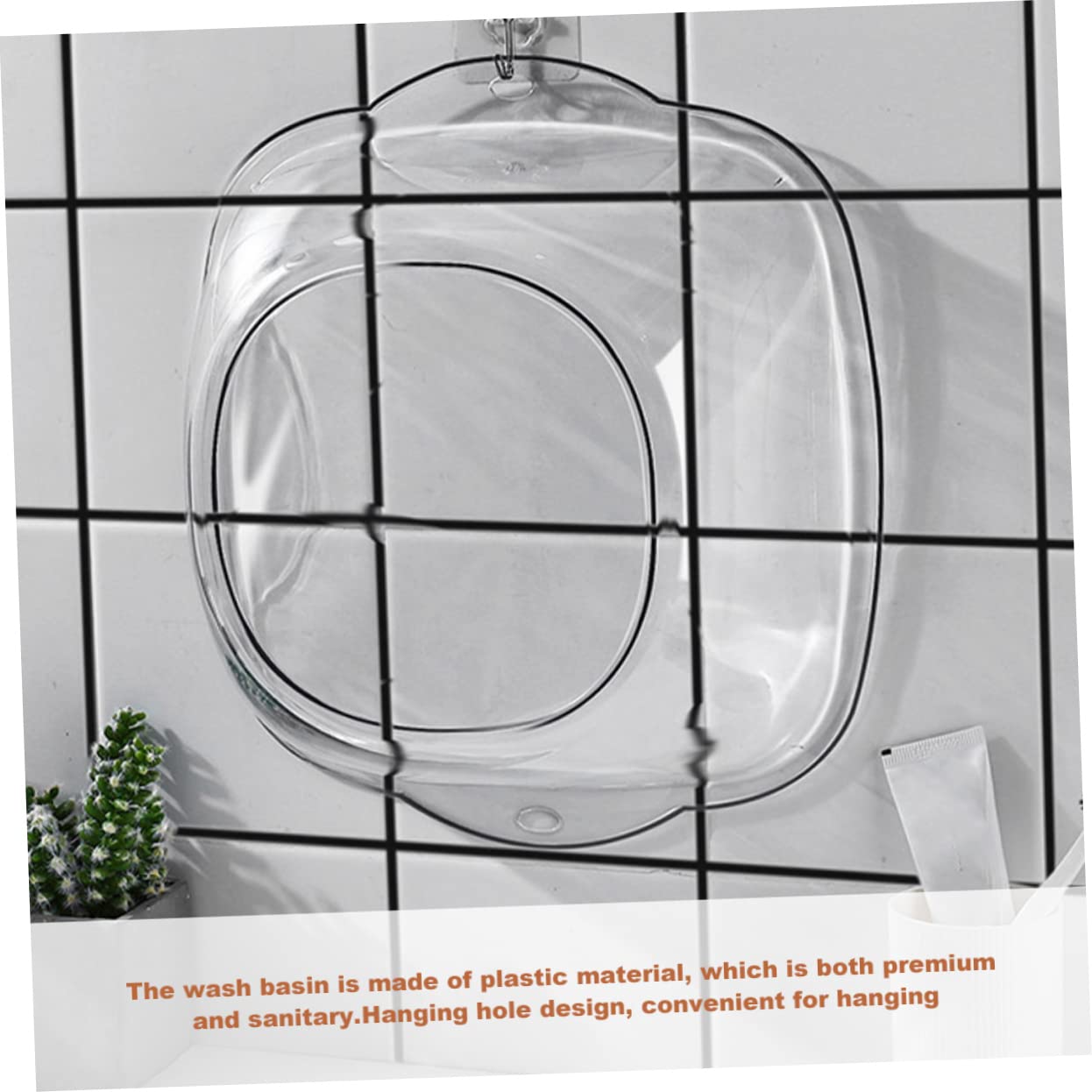 Face Basin Cleansing Plastic Wash for Salon and Home Use