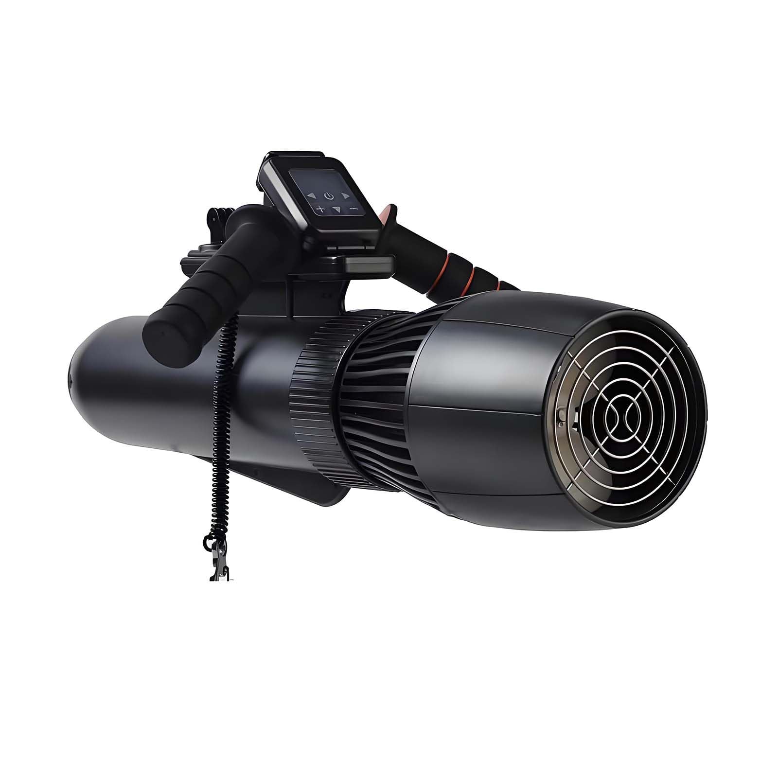 QFGain Dual Mode Underwater Scooter for Snorkeling & SUP, Electric Water Scooter Converts to Kayak Motor, 500W Propulsion System for Diving