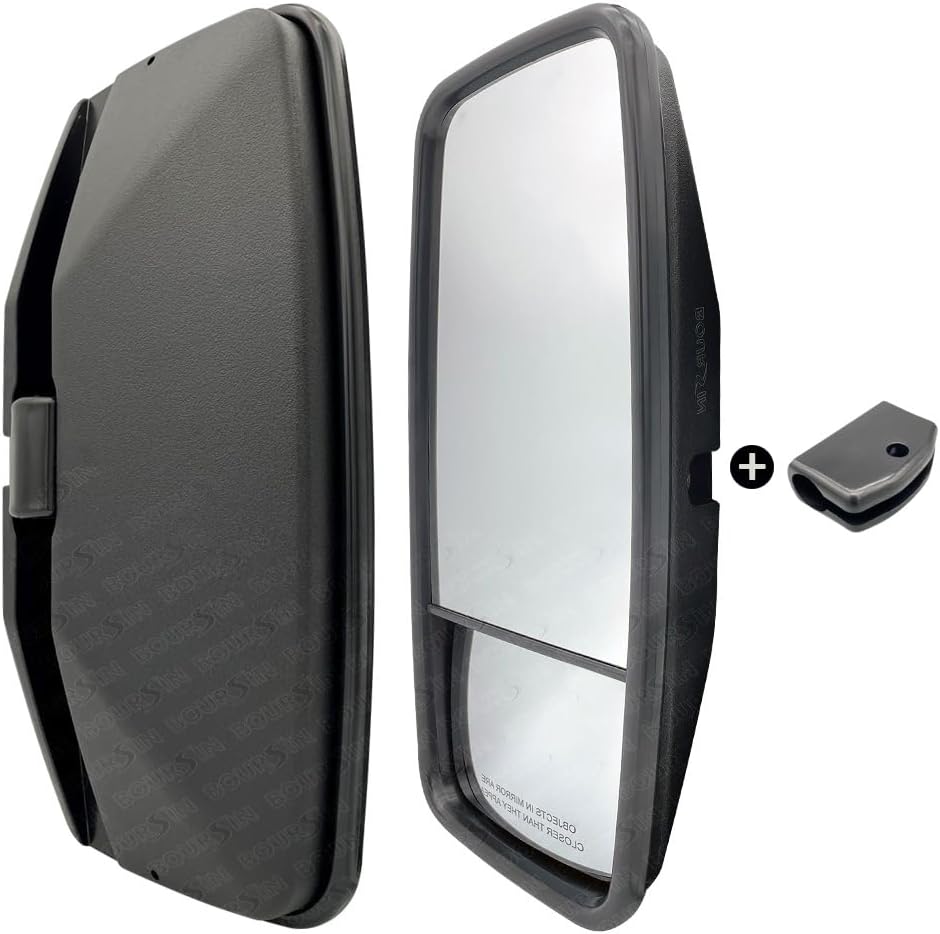 Side Door Mirror For Isuzu NPR Truck 2008-2025 Diesel Gas LH (No-heated)