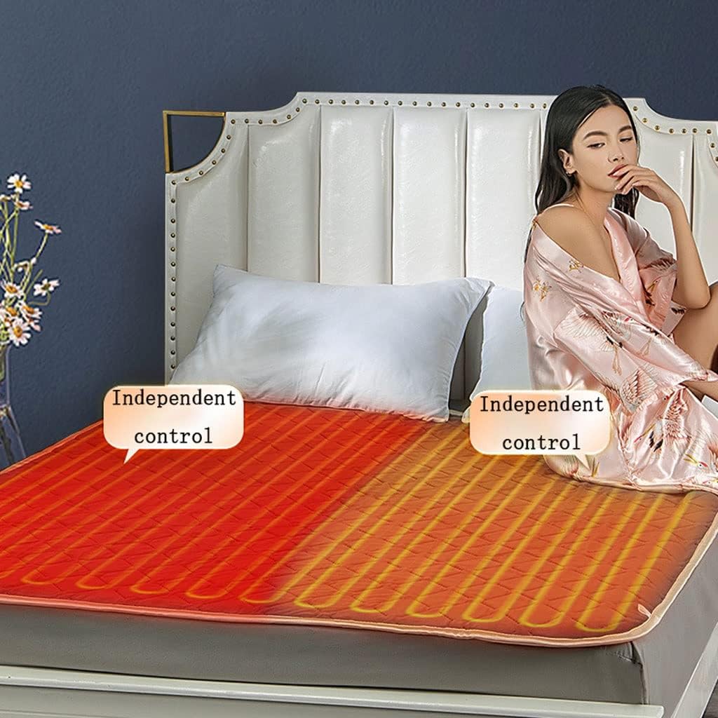 Heat Underbed with Automatic Switch Off, Heating Ceiling, Fast Heating Waterproof, Electric Heating Pillows with 3 Temperature Levels, Heating Pillows Heat Blanket Overheating