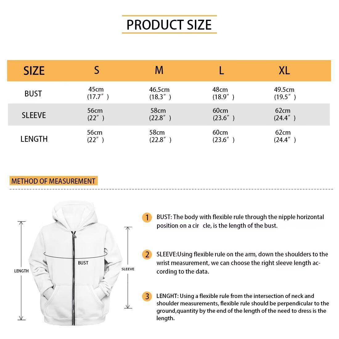 Amzbeauty Sudadera con capucha y cremallera para niños y niñas, con bolsillo, para la escuela, ropa infantil