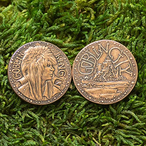 Moneda de Cobre Labyrinth Goblin King Jareth miniatura 6