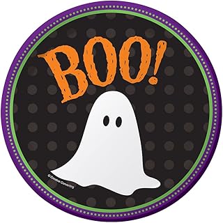 Creative Converting 8 Count Frightful Friends Paper Dessert Plates