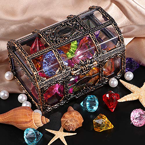 G.c Dive Gem Pool Toys Treasure Chest Colorful Sinking Gem Pirate Diving Toys Set Summer Underwater Swimming Toy Set Games For Kids (Random Color) #TOP4