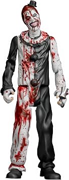 Trick or Treat Studios Terrifier 2 Eye Poppin Art The Clown 5" Action Figure | Eye-Popping Feature, Multicolored Matte Plastic, Collectible Horror Movie Villain, Tabletop Accessory