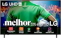 Smart TV 4K 43" LG UHD 43UA85 Processador α7 AI Ger8 4K Super Upscaling Google Cast Alexa Integrado Controle AI Smart Magic WebOS 25