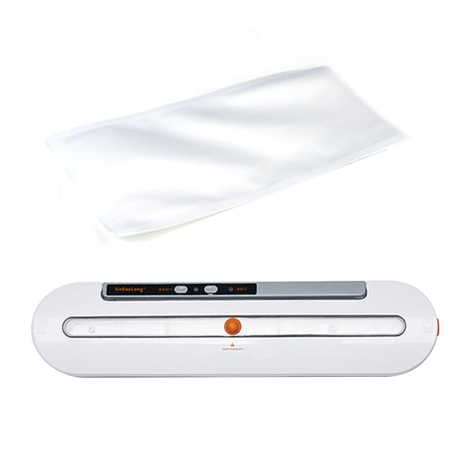 Aspirateur scellant machine automatique pour conservation optimale, pack de 100 sacs inclus