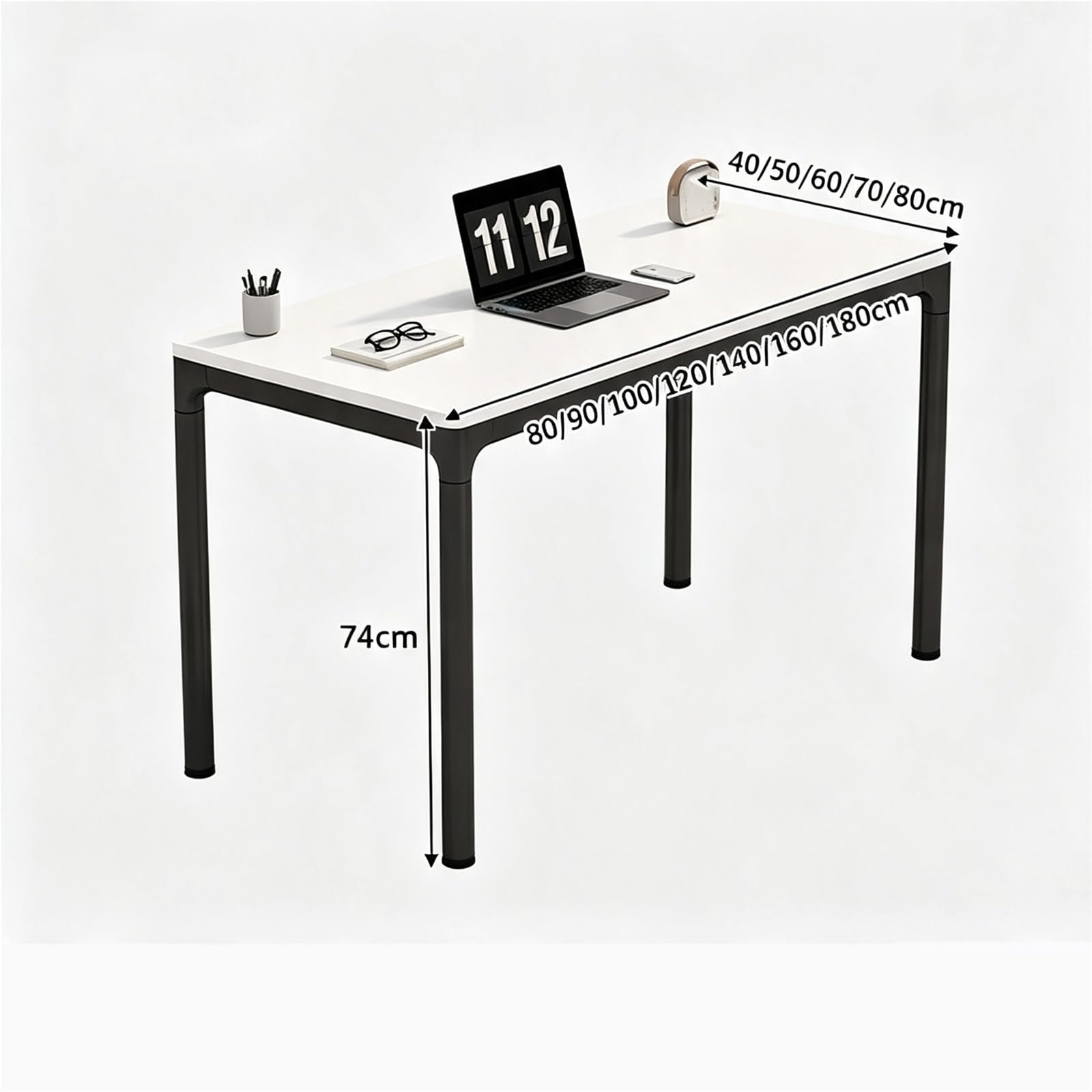 Scrivania Tavolo da lavoro for computer scrivania rettangolare semplice