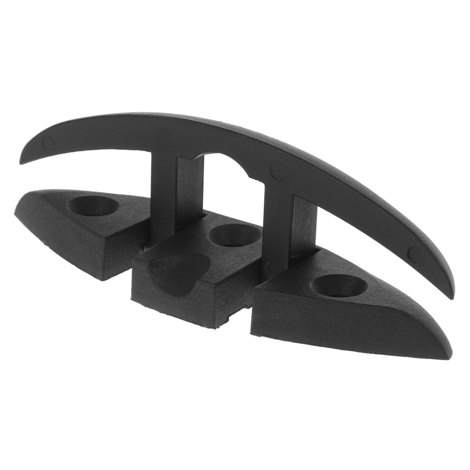 Happyyami Dock Cleat Hooks Boat Folding Cleats Metal Rope Fixing for Kayak Inflatable Bo