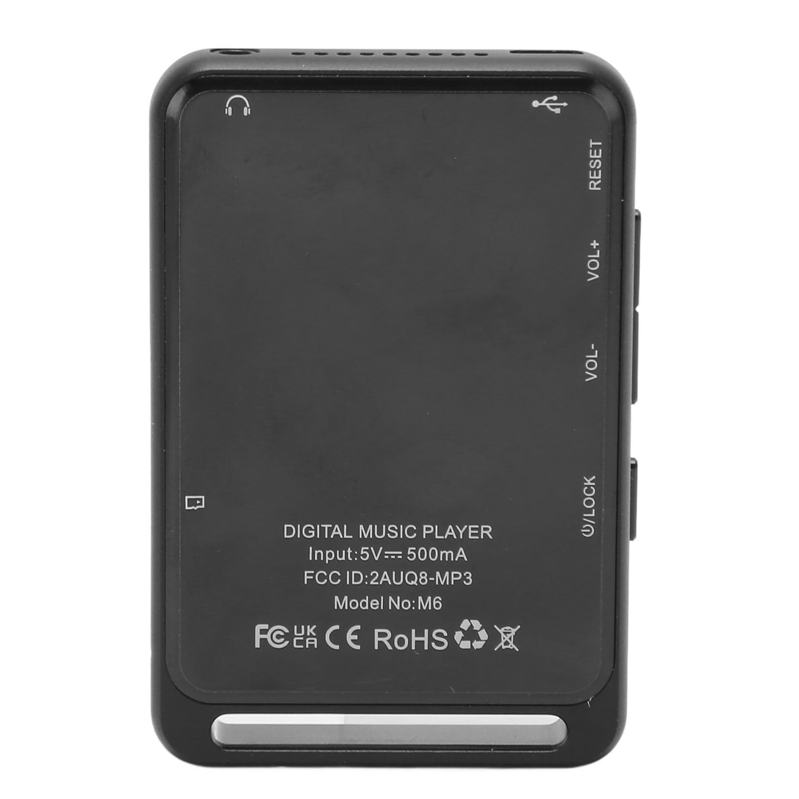 Septpenta Odtwarzacz MP3 Z Bluetooth, Odtwarzacz MP4 MP3 Z 2, 4 Calowym W Pełni Dotykowym Ekranem, Wbudowana Bateria Litowa 400 mAh, Odtwarzanie Zdjęć/Wideo/Radio FM/Dyktafon(32 GB)