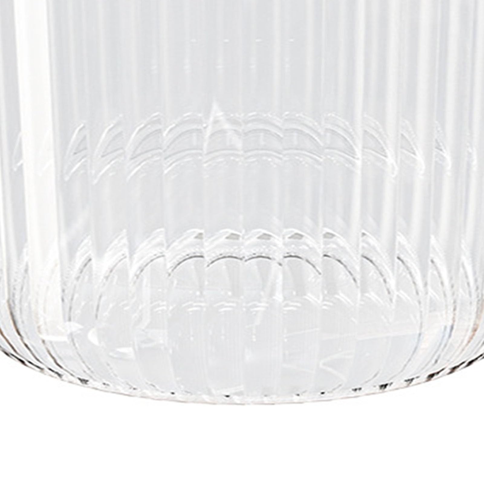 Contenedor de Contenedores de Arroz Transparente para Cubo de Arroz Hermético para Harina de Grano de Soja seca. (L 360ml 6.8x14.5cm / 2.7x5.7in)