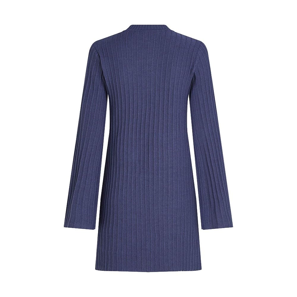 Karl Lagerfeld Jeans Damen Plisse Knit Dress