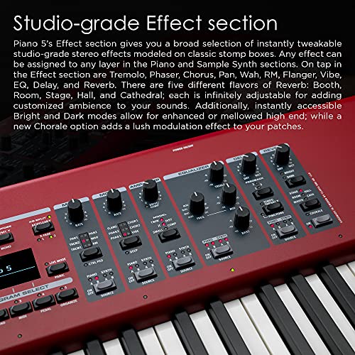 Nord, 73-Key Digital Pianos-Stage Npiano5-73 #TOP7