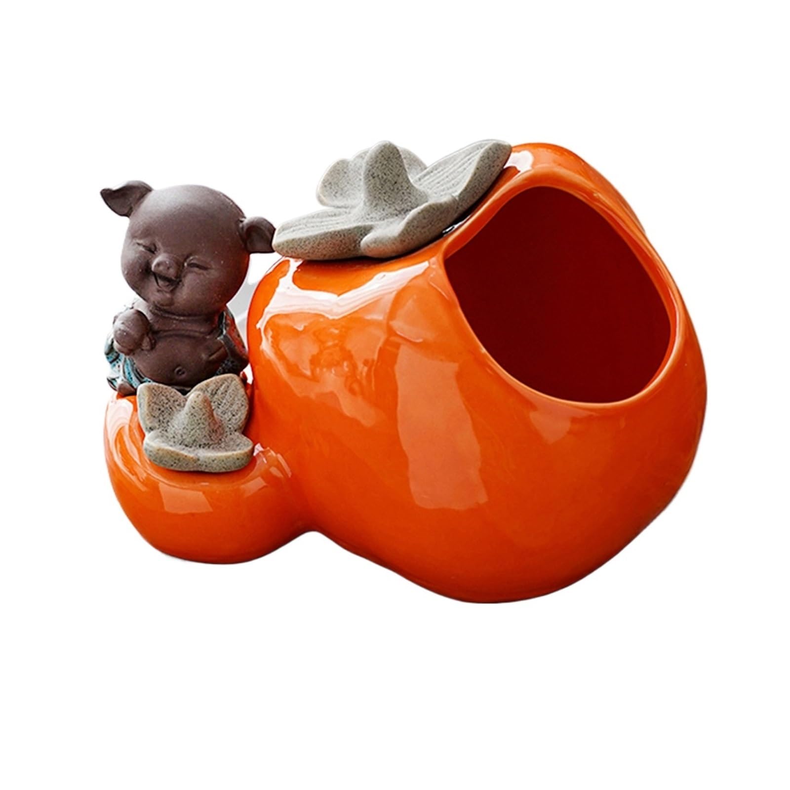Ashtray Ceramic,Windproof Desktop Smoking Ash Tray Decoration