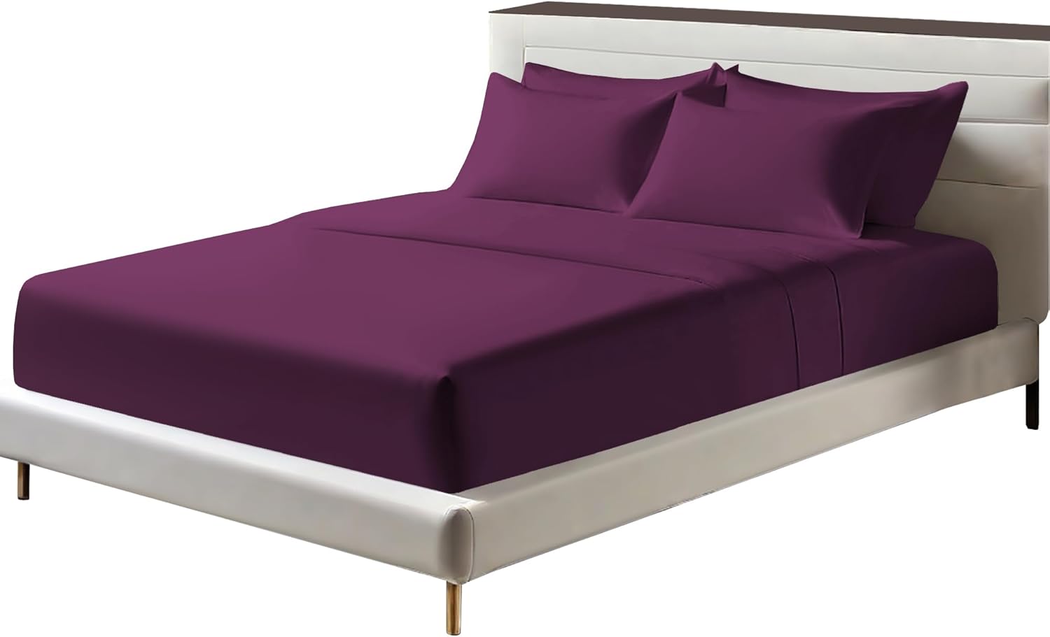 Egyptian Cotton Fitted Sheets 25cm Deep Mattress Pocket 200 Thread