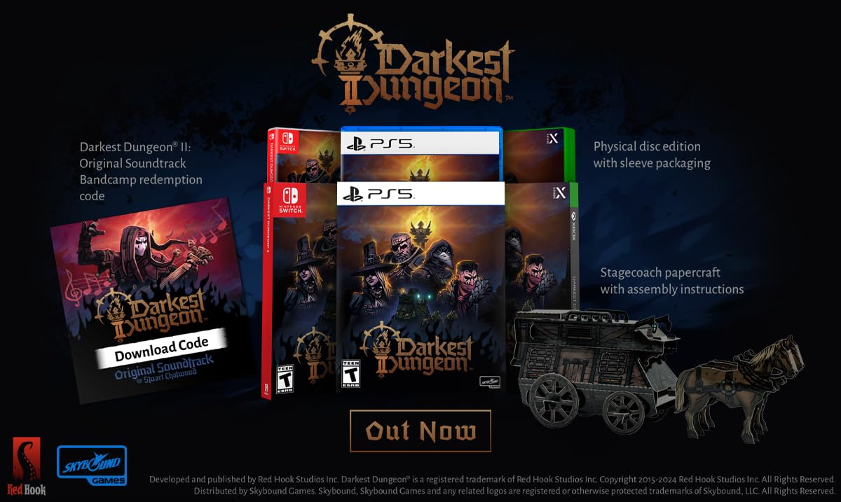 Darkest Dungeon II - PlayStation 5 - Very Good - Used Game - Image 2