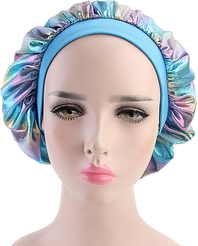 Miniatura 10 de Kids Bonnets for Girls Curly Hair Kids Satin Sleep Cap for Girls Hair Cover for Sleeping Night Cap for Kids Little Girls