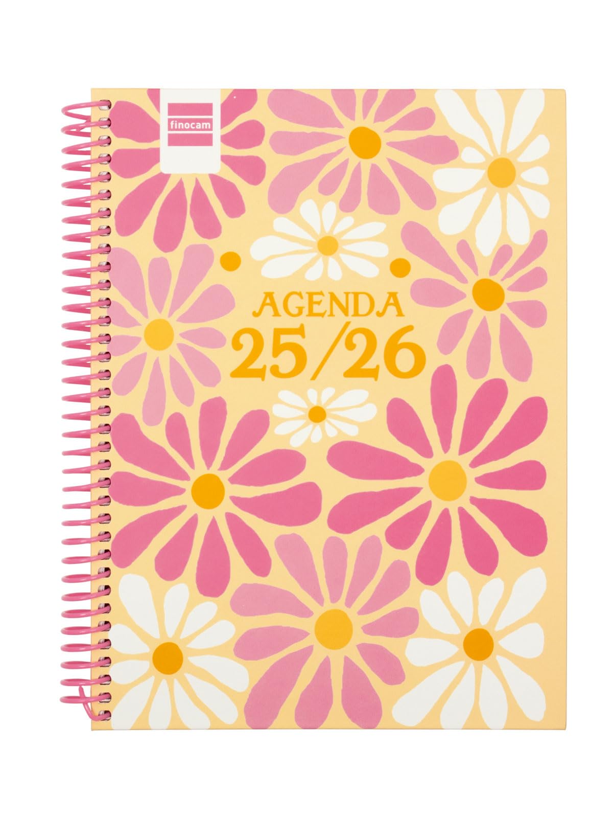 Finocam - Agenda Diva Year 2025 2026 Week Horizontal View September 2025 - June 2026 (lesson year) + July and August summary Spring Spanish
