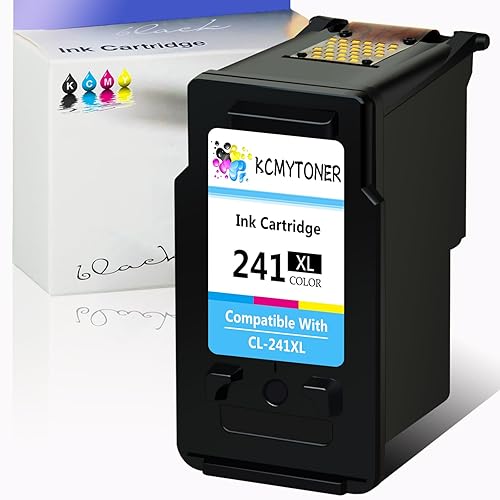 Cartuchos de tinta de color 241XL de repuesto para Canon CL241XL CL-241XL de alto rendimiento con Pixma MG3620 MG3600 TS5120 TS5100 MG3520 MG2120