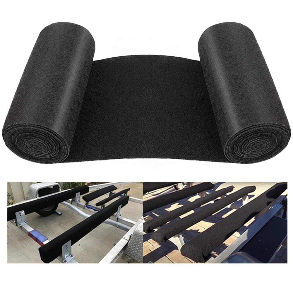 Vinyl Etchings 50ft X 16in Marine Boat Trailer Bunk Carpet - Bunk Padding Carpet for Boat Trailers Jet Ski - Bunk Board Boat Trailer Carpet for Runners