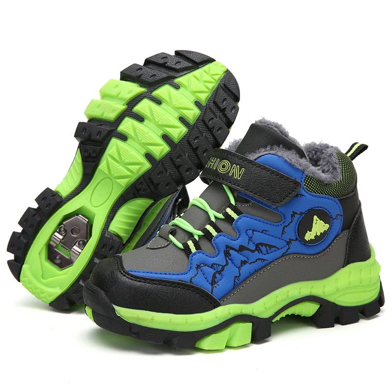 Foryo Botas de Invierno para Niños, Botas de Nieve, Senderismo, Trekking, Cálidas Forradas
