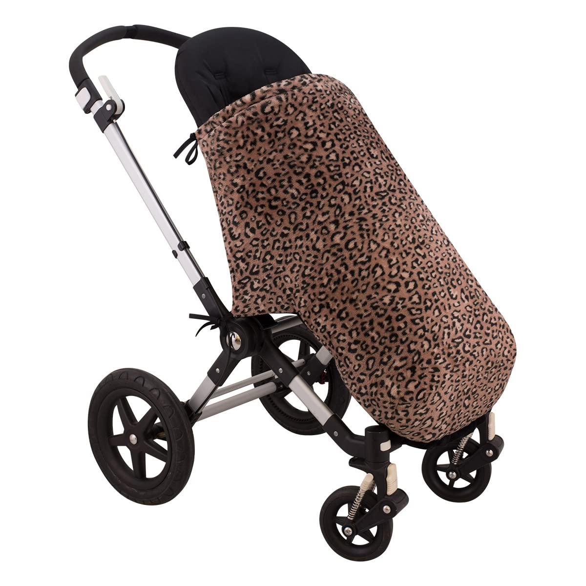 JYOKO KIDS Saco Cubrepiés de Invierno Compatible con Portabebés, Sillas de Coche y Cochecitos de Paseo | Polar Teddy Extra Suave | Hecho en España (Animal Print, Polar Teddy - 80 Cm)