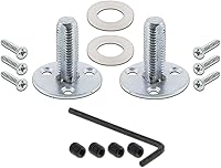 Vista 2 de Nostalgic Warehouse 750914 - Roseta de cuerda con pomo de huevo de cristal y dardos doble simulado, montaje en superficie, bronce atemporal