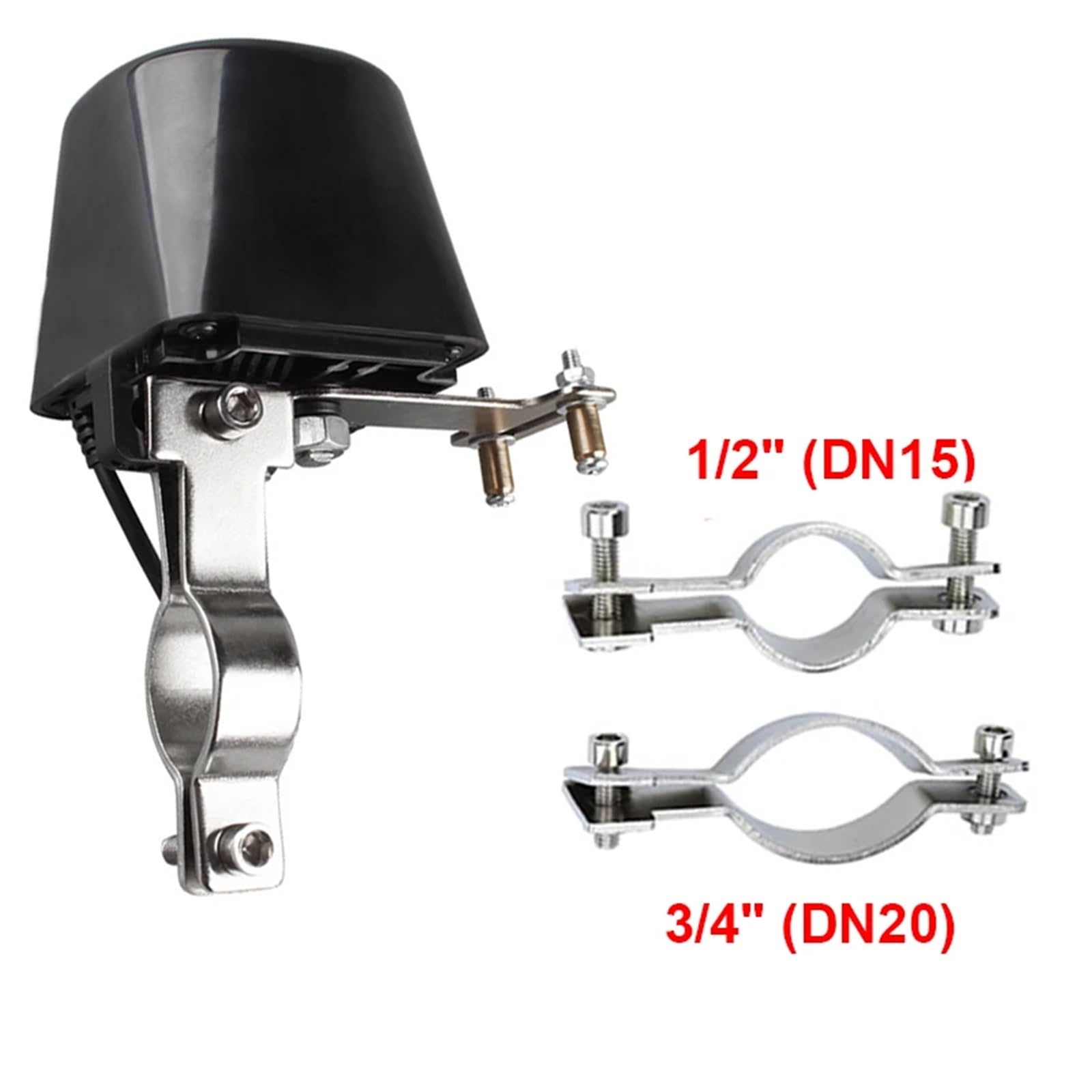 Zawór odcinający 1/2" i 3/4" 12 V do obsługi gazu i alarmu gazowego/wody.(1/2")