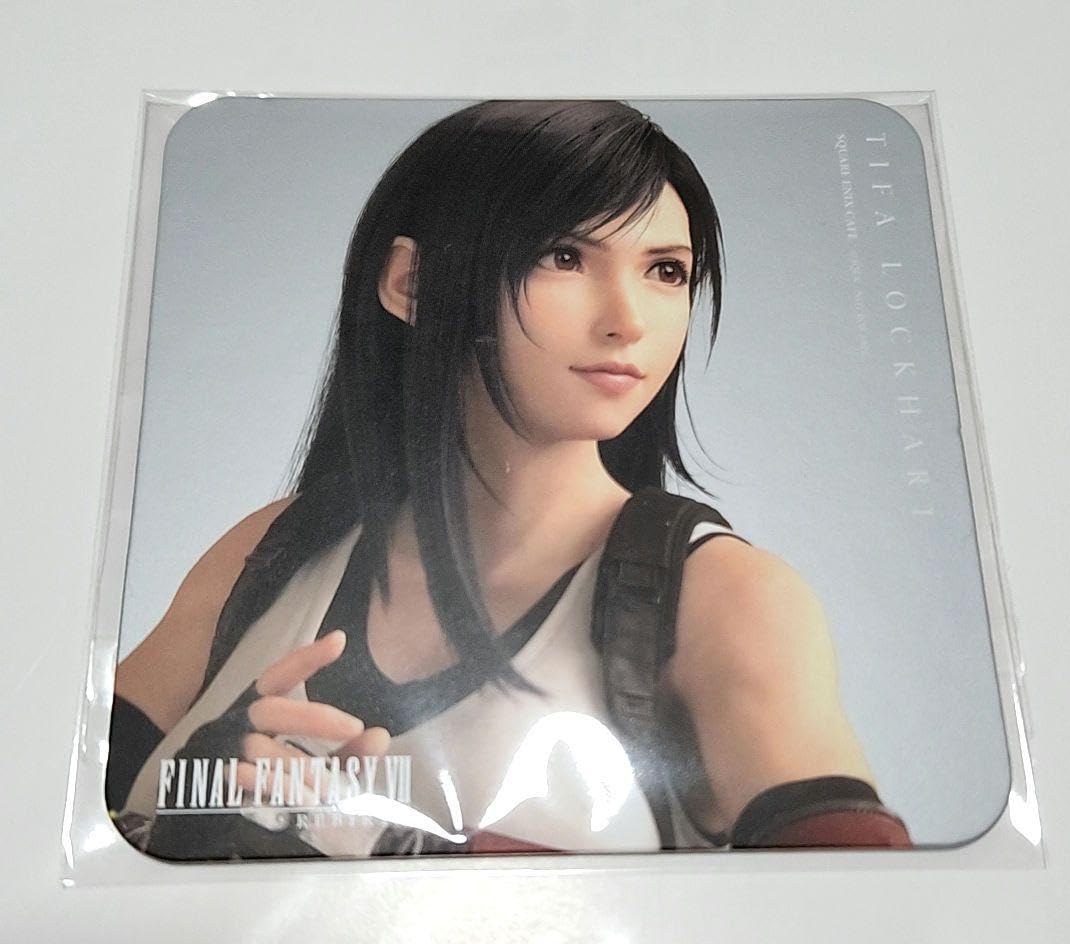 Amazon.co.jp: FF7R スクエニカフェ コースター ティファ : ホーム 