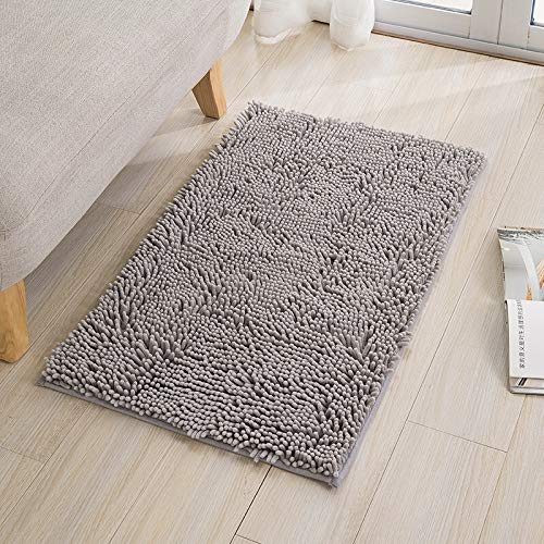 AMAYGA Badtapijten Badkamer Antislip 80x50cm Chenille Badmat, Gemakkelijk te reinigen Badkamermatten, Zacht Microfiber… - Image 8