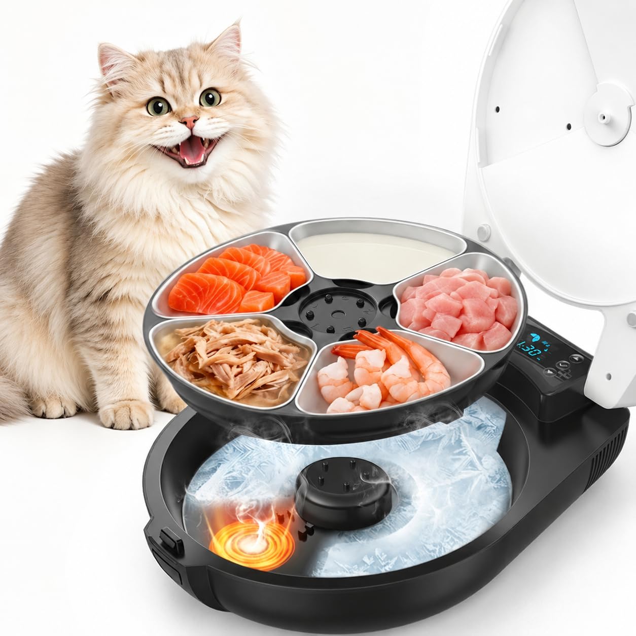Photo 1 of RESPURR Automatic Cat Feeder with Cooling & Reheating