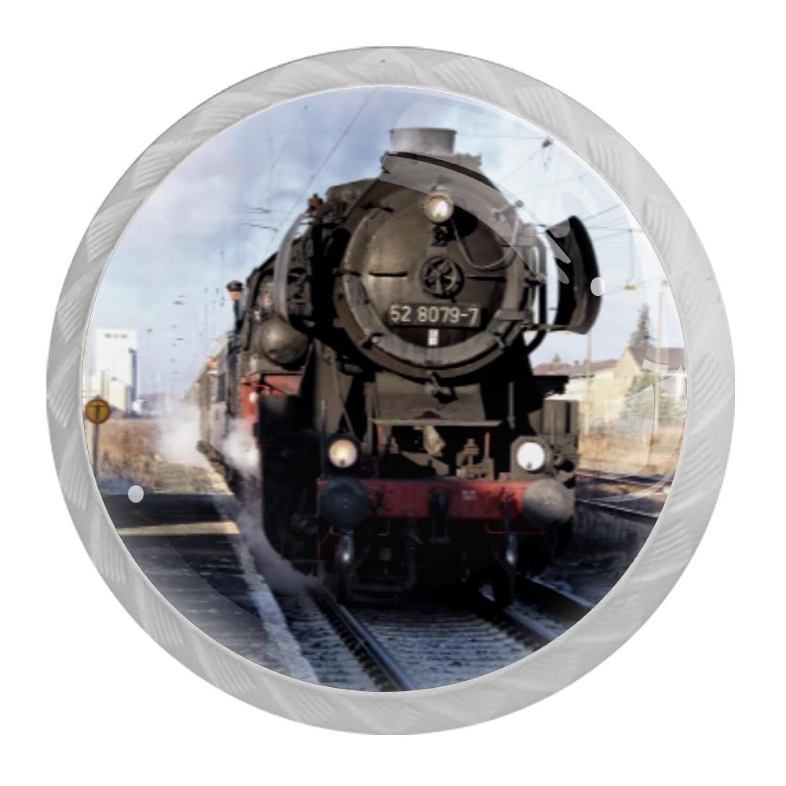Tqmspg Multi20 4 Pieces Drawer Pulls Train Door Knobs Dresser Handles For Kitchen Wardrobe Cupboard Hardware Furniture