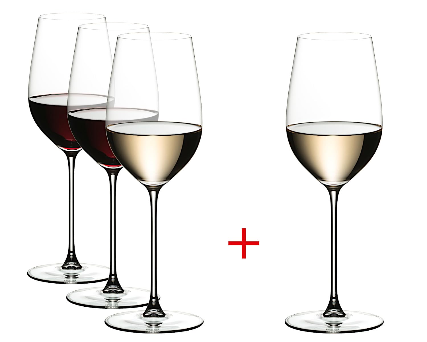 RIEDEL Ensemble de Verres à vin - Verres à vin Blancs - Veritas - Riesling - 400 ML - 4 pièces