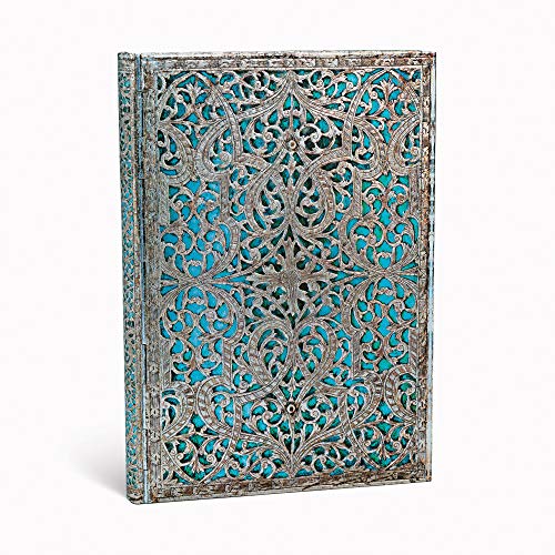 Paperblanks Cuadernos de Tapa Dura Azul Maya | Libretas de Direcciones | Midi (130 × 180 mm) (Address Books)