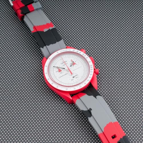 Image of StrapHabit Quick Release Rubber Watch Strap Band FKM 20mm 22mm 24mm