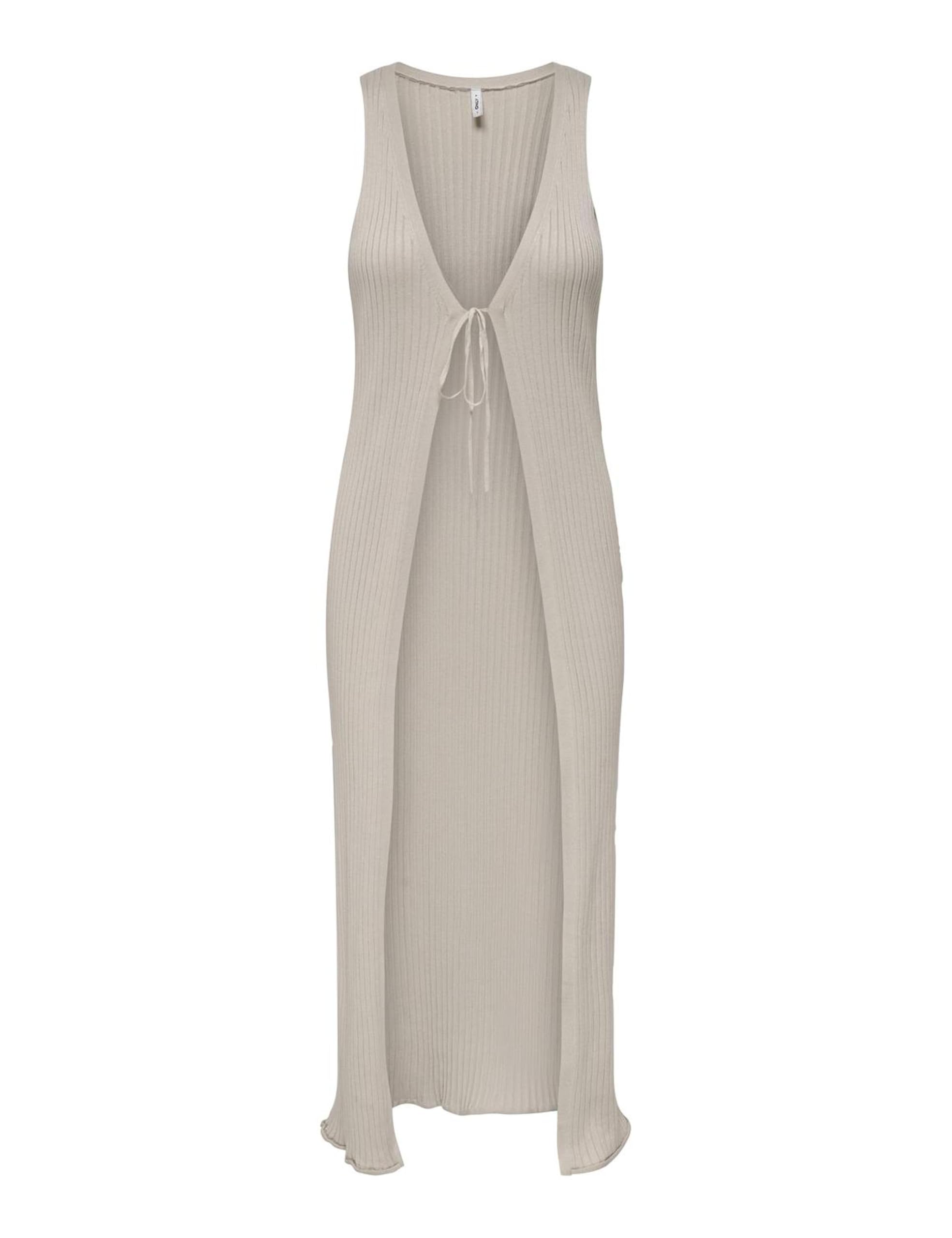 ONLY Onlmeddi SL Tie Maxi Vest Knt Onlmeddi SL Tie Maxi Vest Knt Mujer (Pack de 1)