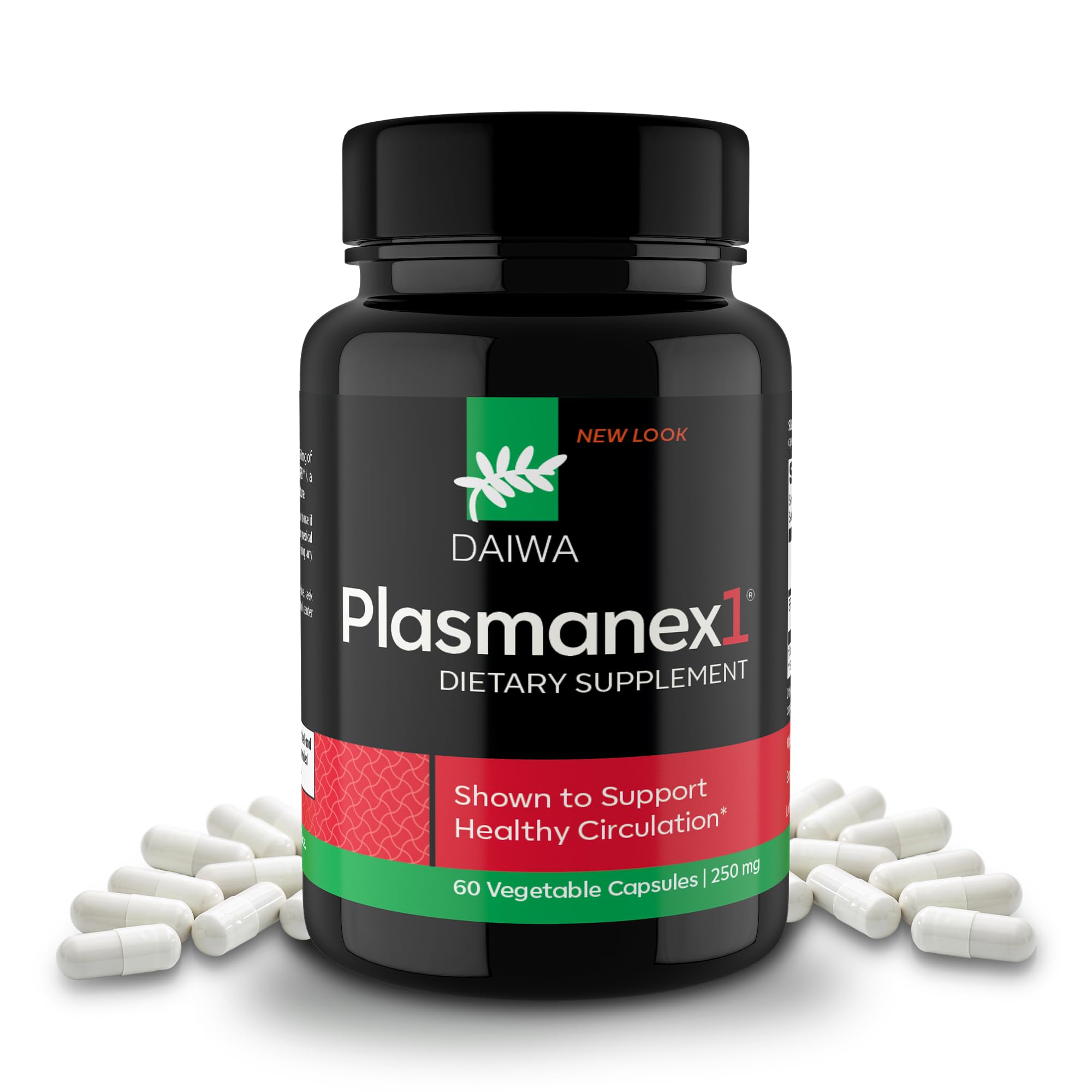 Daiwa Plasmanex 1 - Blood and Vein Circulation Supplements – Balance Circulation, Encourage Healthy Legs and Veins - 60 Vegan Capsules
