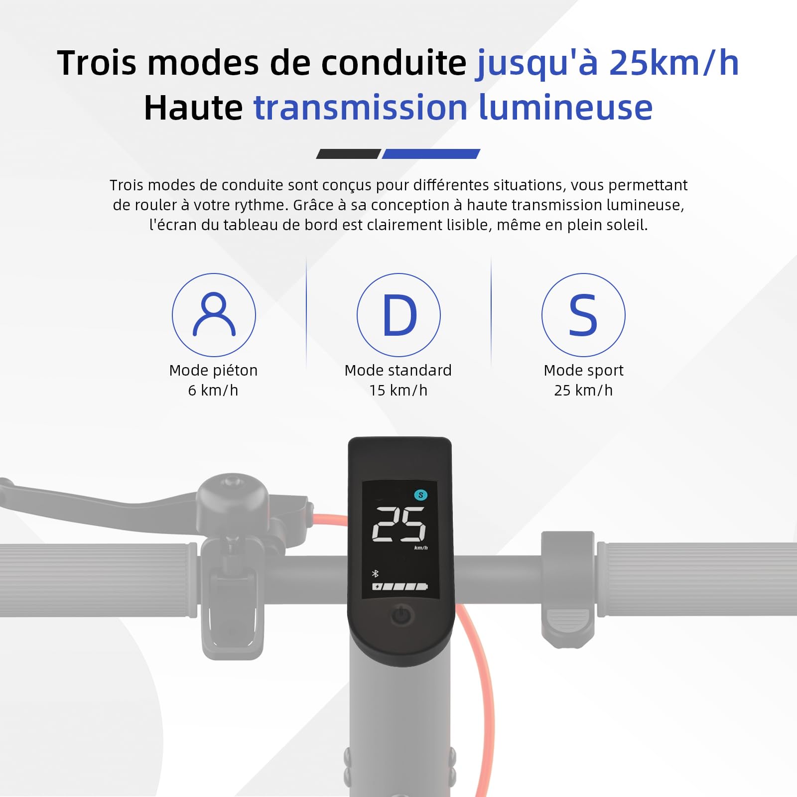 ulip Dashboard - Placa LED para Xiaomi 4 Lite 2nd Gen Elektroroller