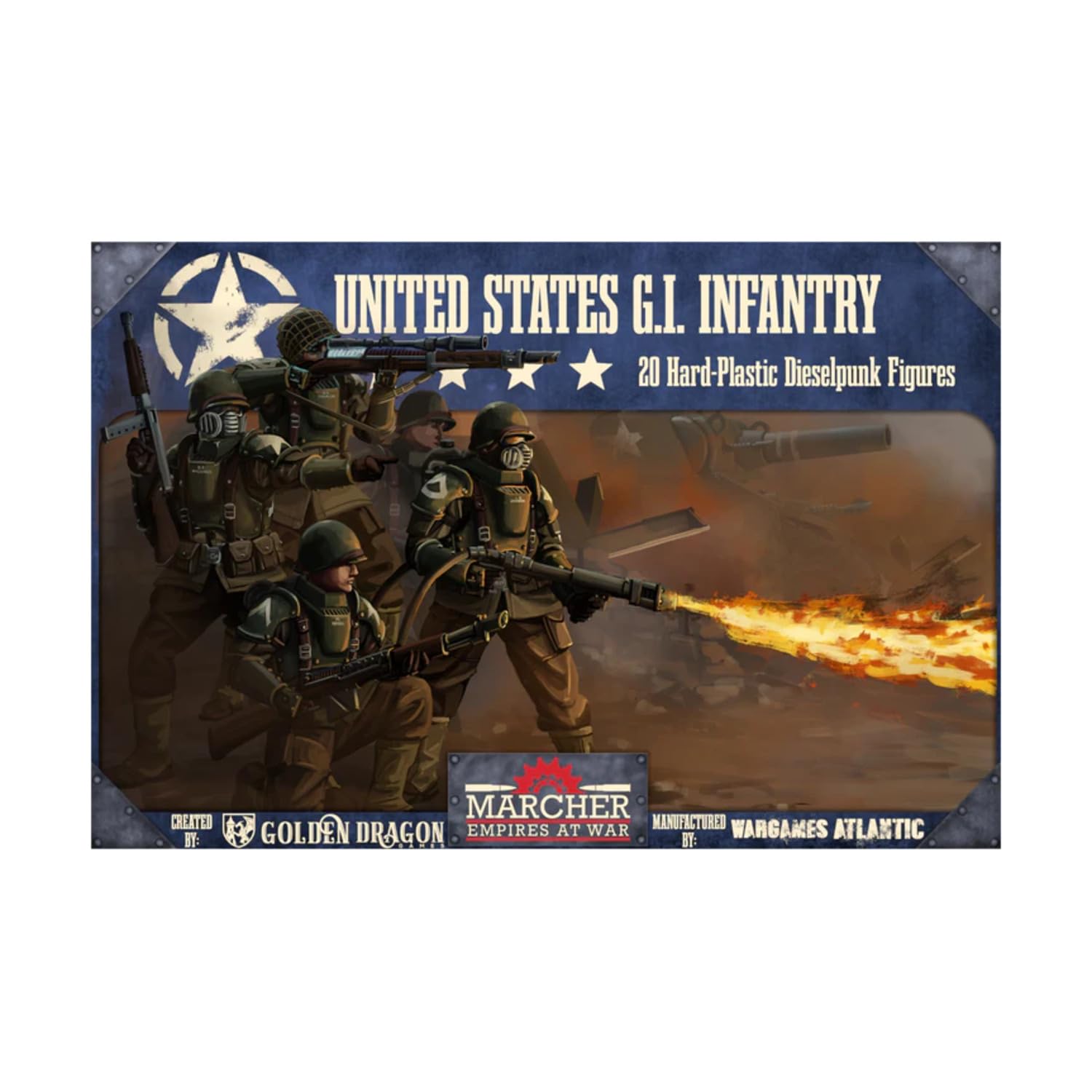 Wargames Atlantic Marcher: United States Infantry