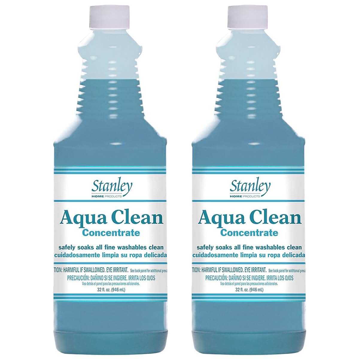 Stanley Home Products Aqua Clean Concentrate - Delicate Laundry Detergent - Gentle Formula Effectively Cleans Tough Stains in Minutes Protects Fine