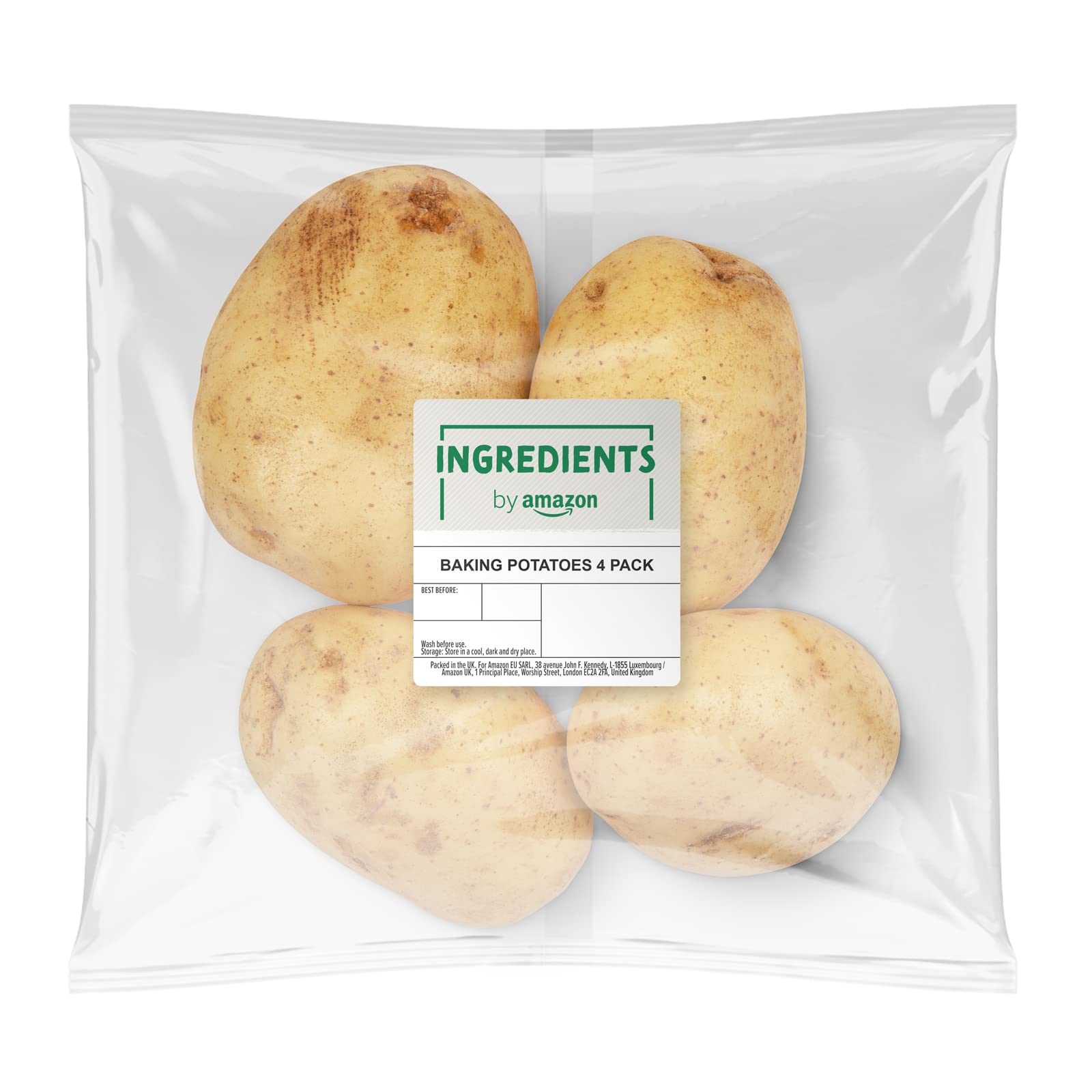 by Amazon Baking Potatoes, 4 Pack