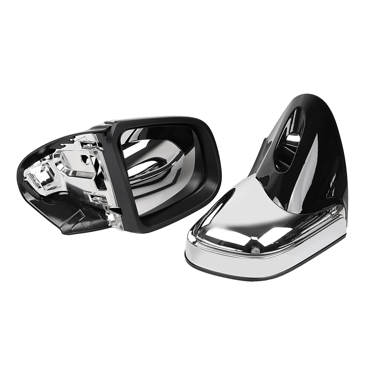 Nero & Cromo Specchi laterali retrovisori per B-MW K1200 K1200LT K1200M 1999-2008 2007 2006 K1200 LT/M K 1200 M/LT