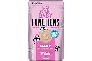 Tiki Cat Born Carnivore Baby Functional Topper Mousse, Chicken & Chicken Liver Recipe