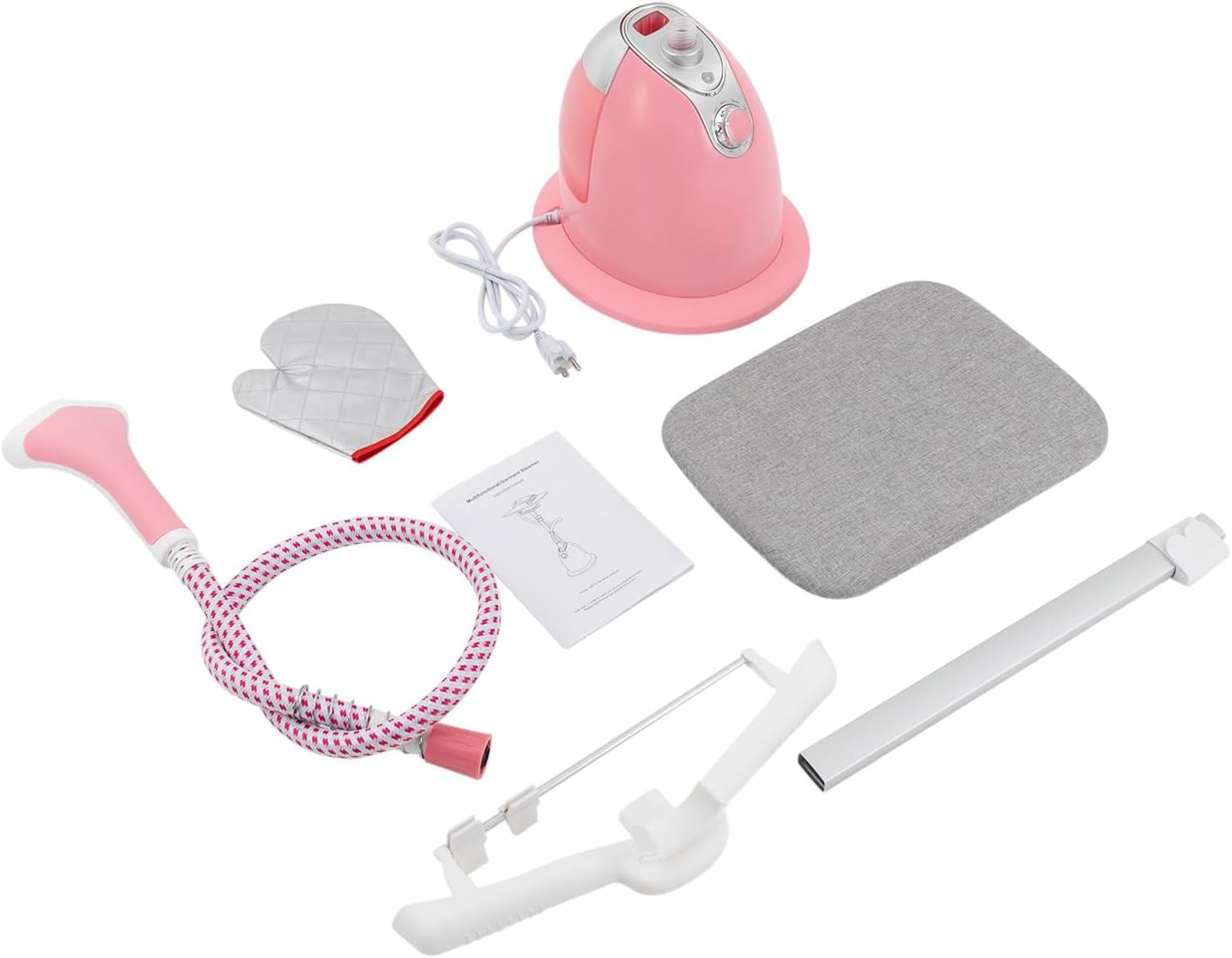 Standing Steamer for Clothes,Professional Garment Steamer with Ironing Board,Steaming Wrinkle Remover for Humid Silk Noil Silk