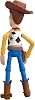 Mattel Disney and Pixar Toy Story Woody Action Figure Playscale 9.2 Inch Cowboy Sheriff, 14 Posable Joints, Movie Accurate Design, Removable Hat, JKV14