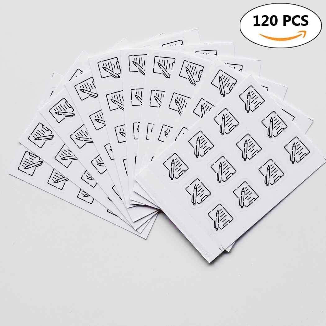 MAGJUCHE Vacation Monthly Planner Stickers, 120 Clear Travel Work Day Off Labels Calendar Scrapbooking Crafting Stickers image 4